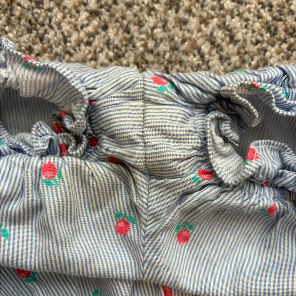 Gymboree Blue Stripe Bubble Shorts - Kids